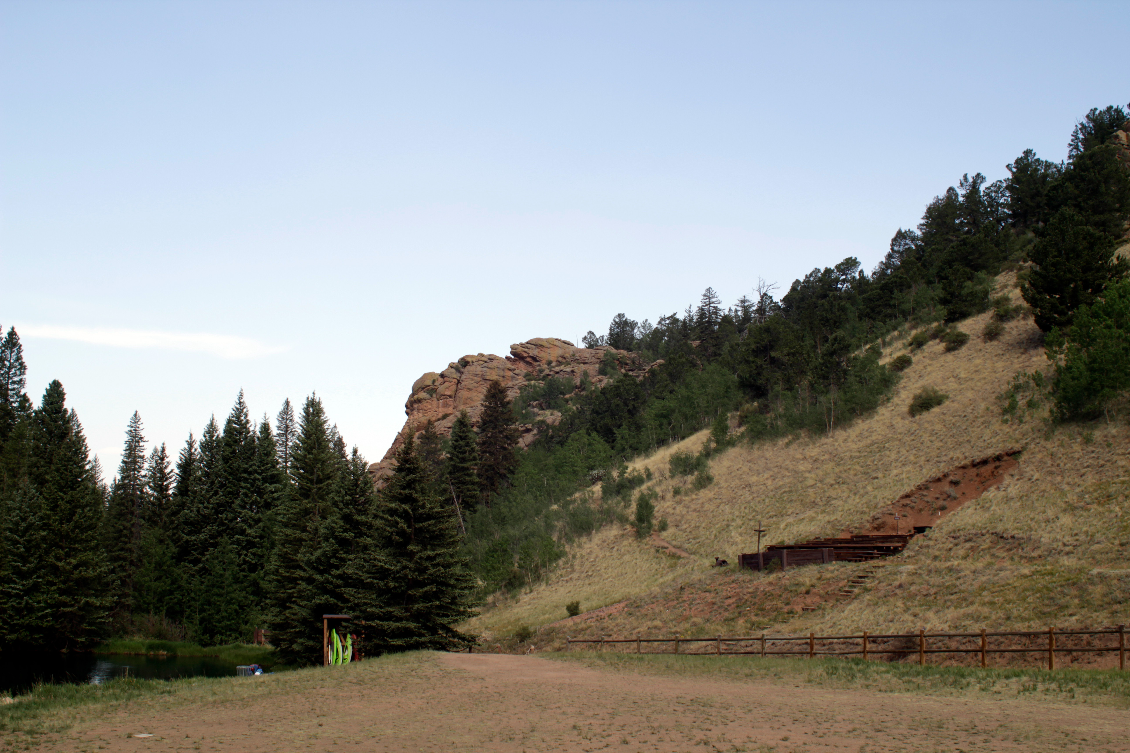 monkey rock from the rec field