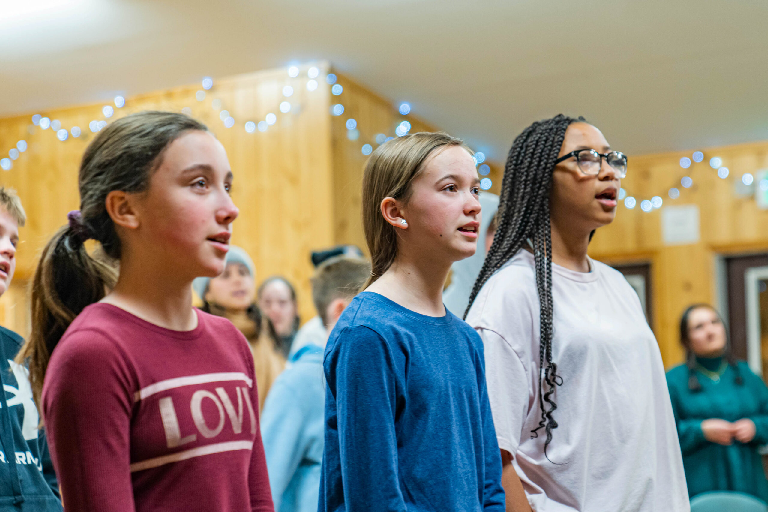 2023 Jr. High Snow Camp singing